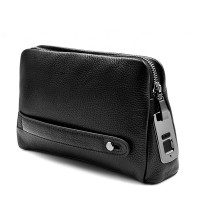 0.5 Seconds To Unlock Real Leather Finger Print Lock Men's Wallet Clutch Handbag Anti Theft Fingerprint Padlock Supplier